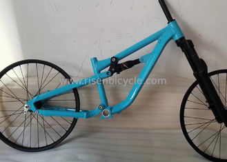 China 24er Full Suspension Mountain Bike Frame Junior Softtail Mtb Fiets leverancier