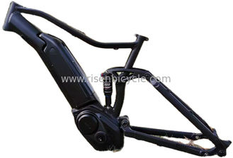 China China Stock 27.5er Elektrisch volledig ophangend fietsframe Bafang G330 Aluminium Trail Ebike Emtb Mountain Bike leverancier