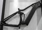 27.5er Boost Carbon Electric Bike Frame Enduro Volle ophanging Ebike Shimano E8000 leverancier