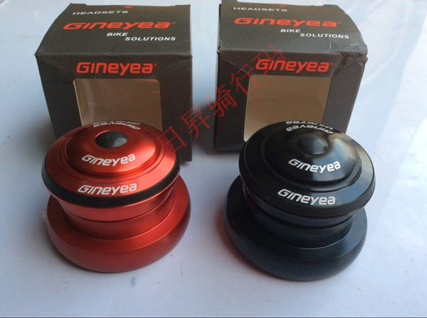 GINEYEA fiets cnc externe lager headset bovenste 1-1/8 "onder 1-1/2" voor 44mm frame 1