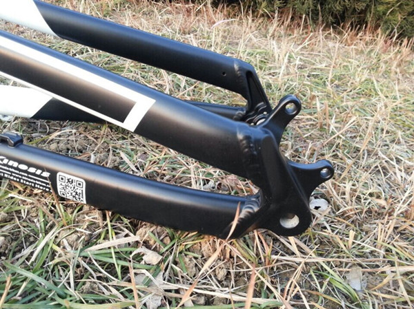 8" Full Suspension Aluminium Bike Frame Mountain Bike KINESIS KSD900 26" al7005 Afdaling 5