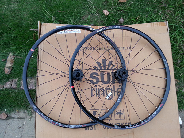 SunRingle Blackflag comp mountainbike buisloze wielen set mtb fiets wielen set wielen 1