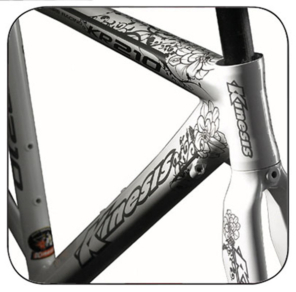 Superlicht aluminium fietsframe Lady Aero Road Bike Frame+Vork set KR210L Vrouwen 1,4kg 3