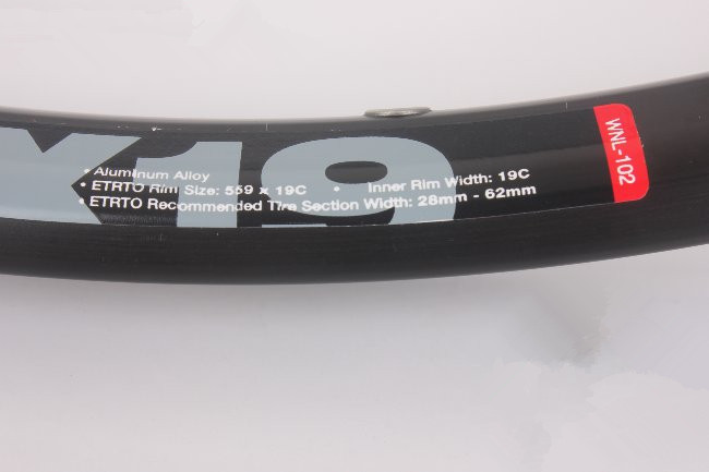 WTB SX19 Fiets Aluminium Alloy Wheel Rim 26"/27.5"/29" 32 Holes voor Mtb Fiets Mountain Bike Road Disc Brake 1