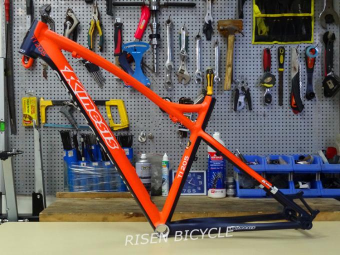 27.5 MTB-frame van legering 650B Mountain Bike Frame 1640g XC Hardtail Bike Frame AL6061 SPF Technologie drie kleuren 3