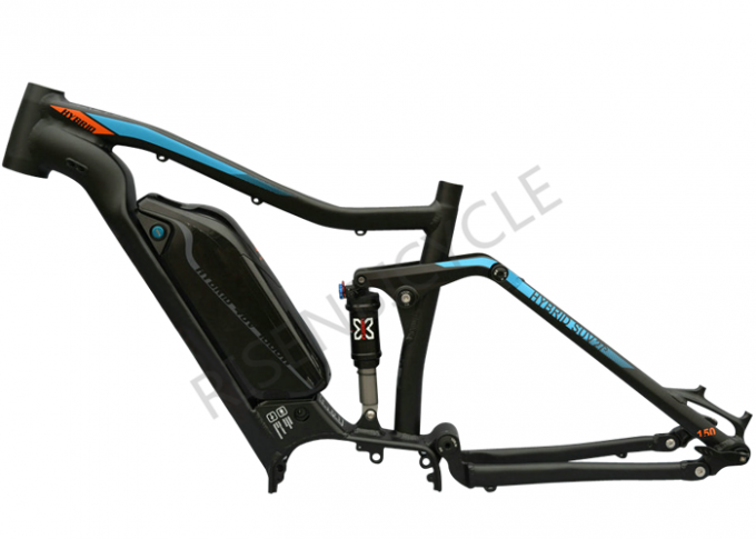 Boost 27.5er Elektrische fiets frame w/ Bafang 1000w Aluminium Alloy Suspension Mtb E-Bike 2
