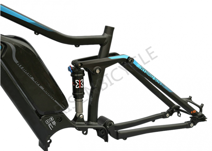 Boost 27.5er Elektrische fiets frame w/ Bafang 1000w Aluminium Alloy Suspension Mtb E-Bike 4