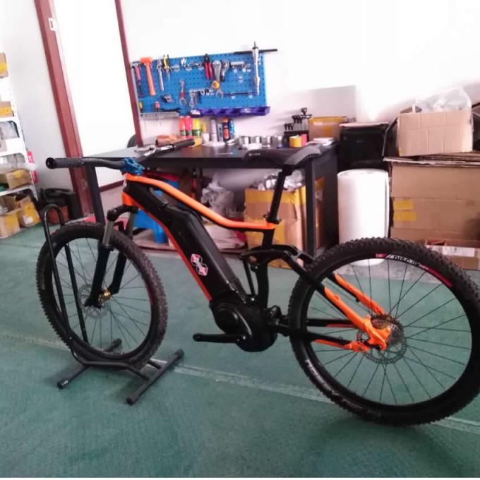 China Stock 27.5er Elektrisch volledig ophangend fietsframe Bafang G330 Aluminium Trail Ebike Emtb Mountain Bike 0