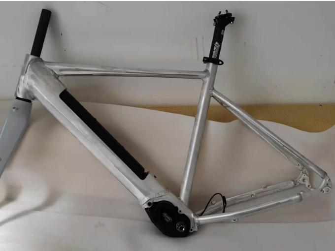 700c aluminium elektrische fiets frame motorzied bafang m800 grind road bike kit 1