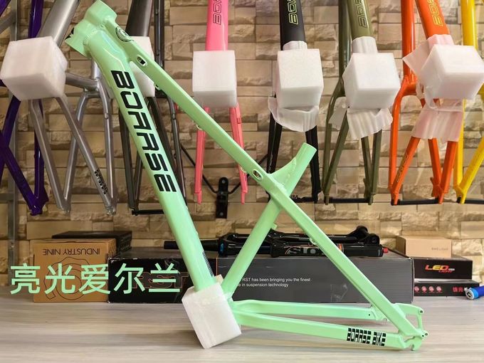 26/27.5er AM All Mountain Hardtail Mtb Frame Aluminium Bike Frame 17 Inch Inner/Outer Cable Routing 4