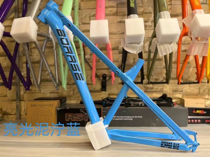 26/27.5er AM All Mountain Hardtail Mtb Frame Aluminium Bike Frame 17 Inch Inner/Outer Cable Routing 3