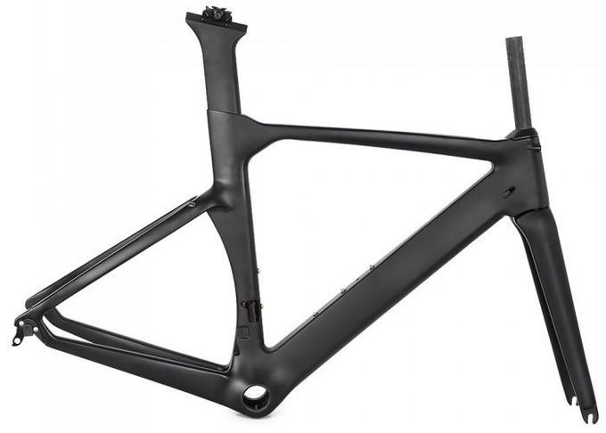 700c Road Carbon Bike Frame Racing 1150kg OEM Matte/Glossy Full Carbon met vork 0