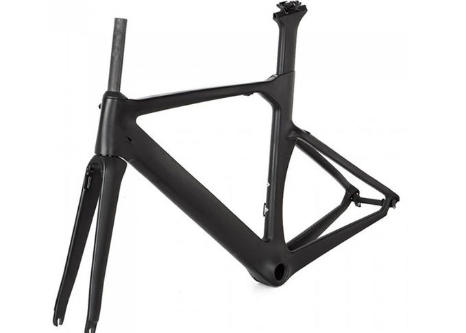 700c Road Carbon Bike Frame Racing 1150kg OEM Matte/Glossy Full Carbon met vork 1